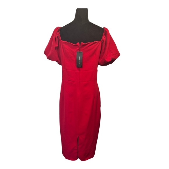 Trendyol Bodycon Dress Red - Picture 4 of 14